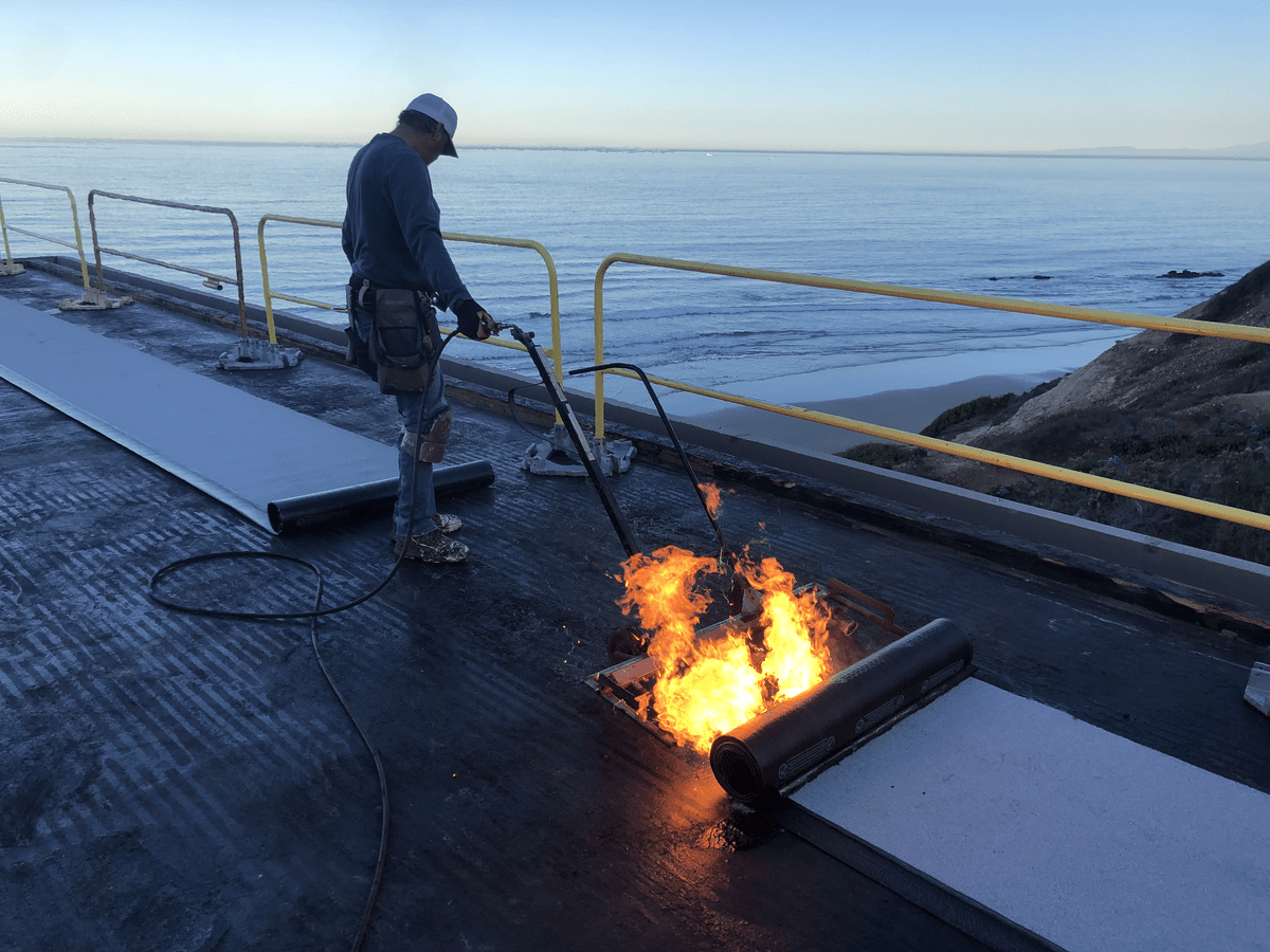 Hot Applied Bur Systems – Roof Construction